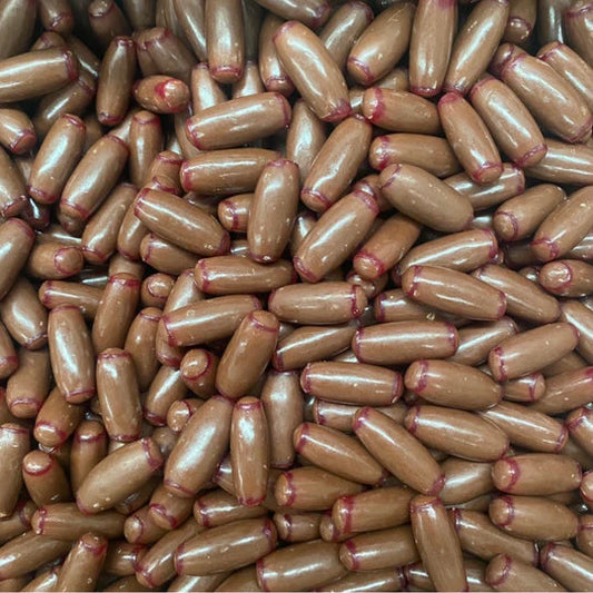 Milk Choc Raspberry Bullets (100g)