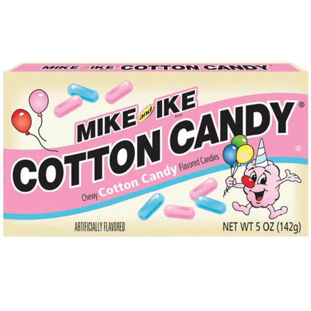 Mike and Ike Cotton Candy TV Box (120g)