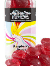 Raspberry Drops Jar (170g)