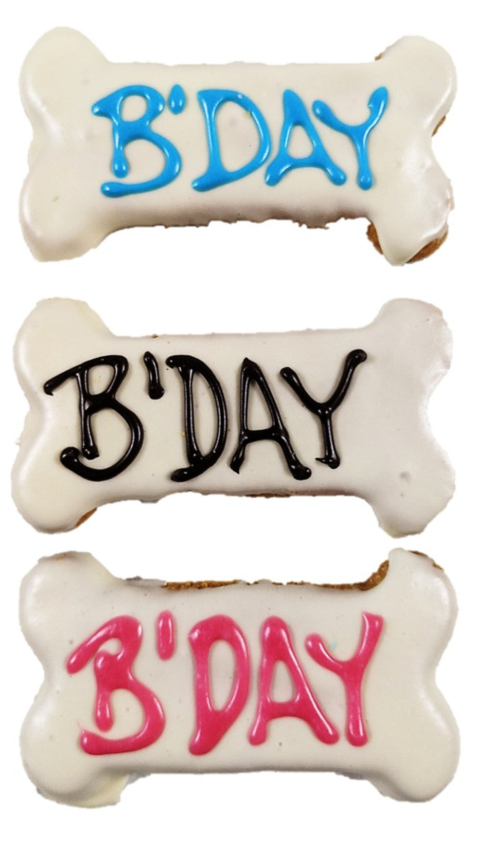 SMALL DOG BDAY BONE - DOG TREATS