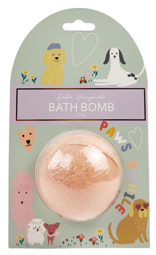 Perfect Pets Dog Golden Honeysuckle Bath Bomb