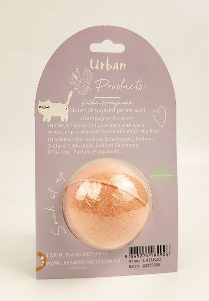 Perfect Pets Cat Golden Honeysuckle Bath Bomb