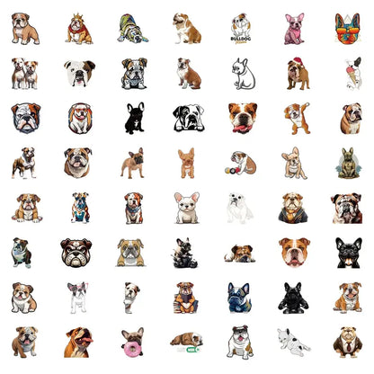 Bulldog Stickers
