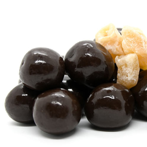 Premium Dark Chocolate Coated Ginger (100g)