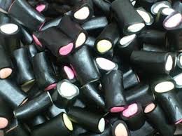 Dutch Licorice Fruit Rockies (100g)