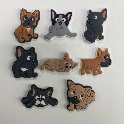 French Bulldog Shoe Charms
