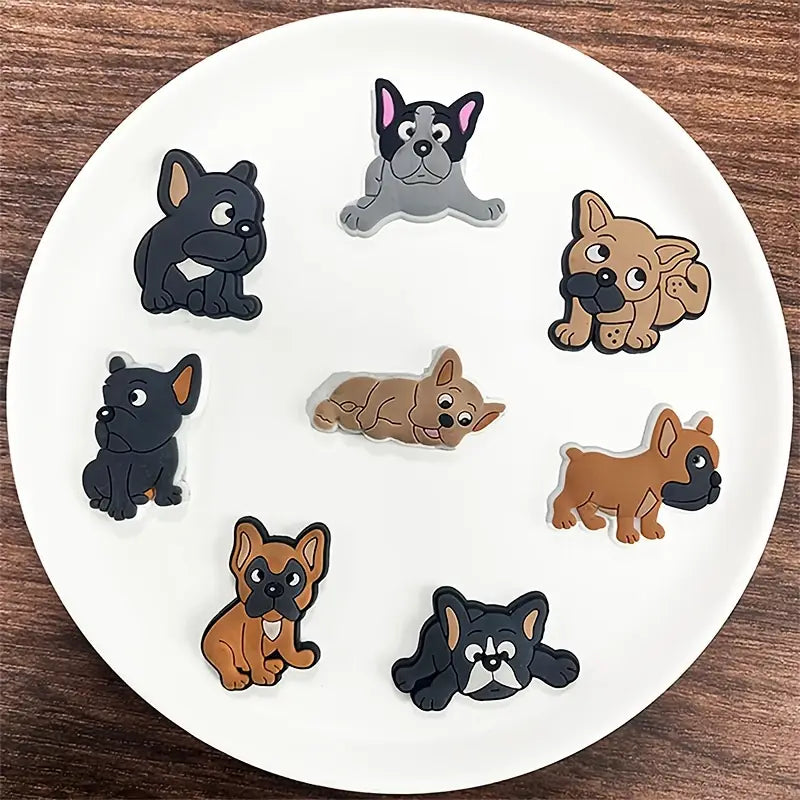 French Bulldog Shoe Charms