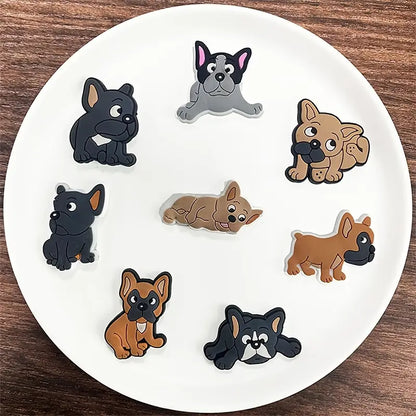 French Bulldog Shoe Charms