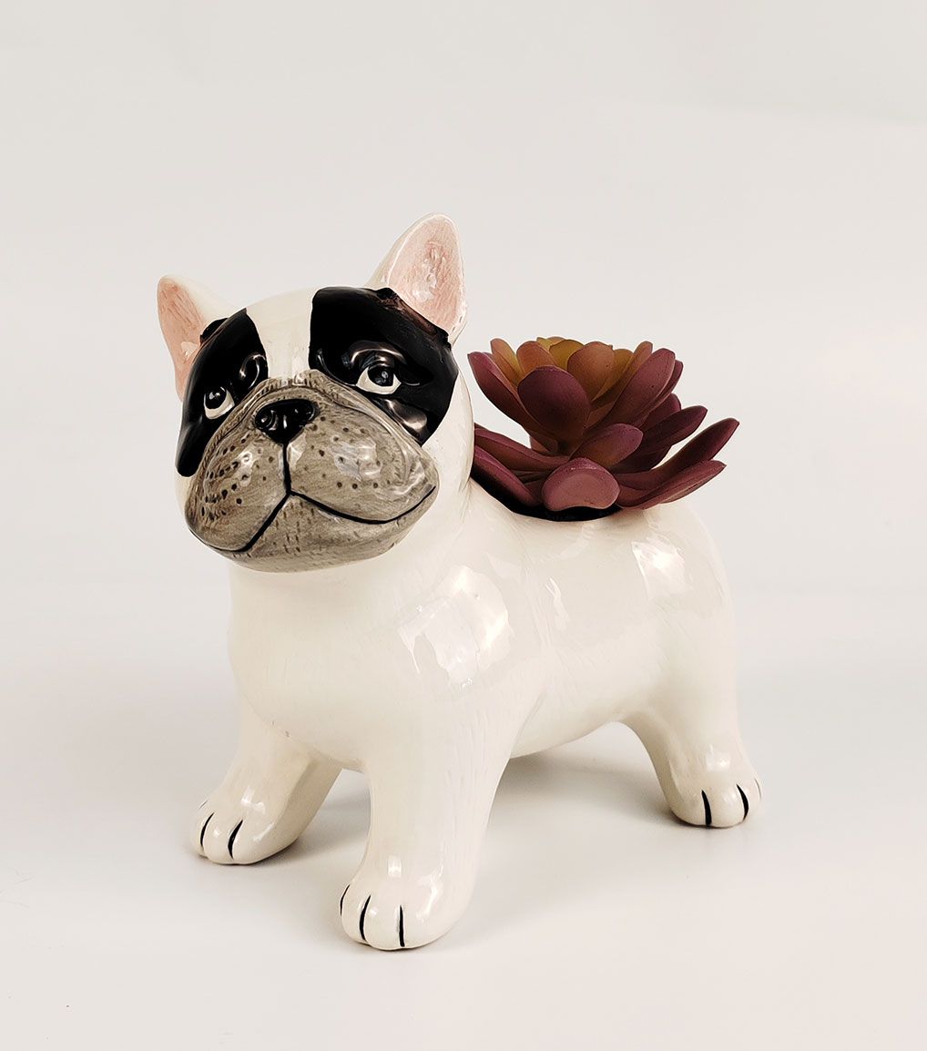 French Bulldog Planter