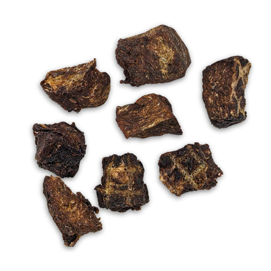Roo Jerky Cubes (100g Bag)