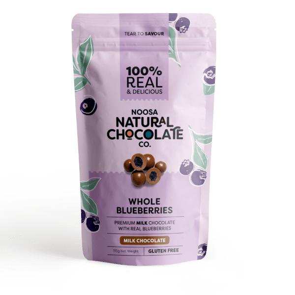 Blueberries Coated in Premium Milk Chocolate (115g)