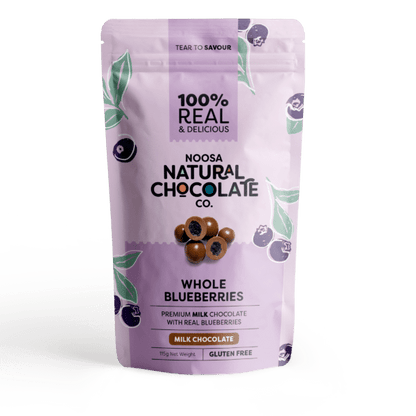 Blueberries Coated in Premium Milk Chocolate (115g)