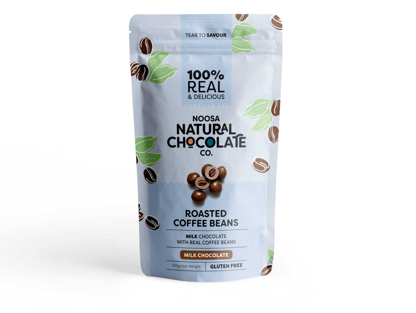 Coffee Beans Coated in Premium Milk Chocolate (100g)