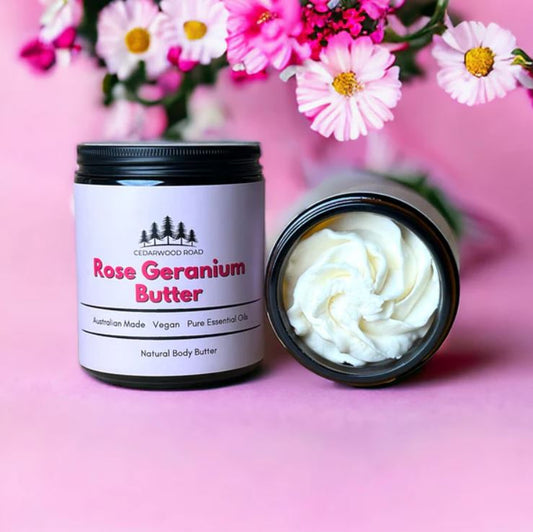 Rose Geranium Butter