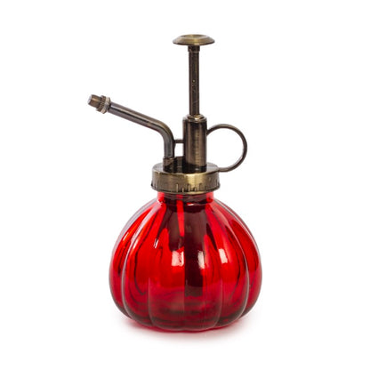 Spray Bottle Glass Plant Mister Red